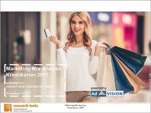 Marketing-Mix-Analyse Kreditkarten 2017
