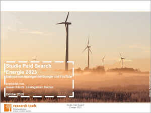 Studie Paid Search Energie 2023