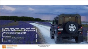 Titelblatt Studie Reifenmarkt-Zielgruppe Premiummarken 2024